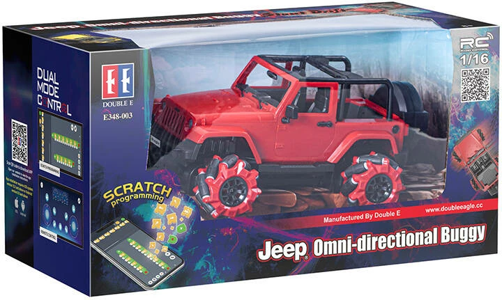 Makine me telekomandë Double Eagle Jeep E348-003, 1:16, Drift, Kuqe