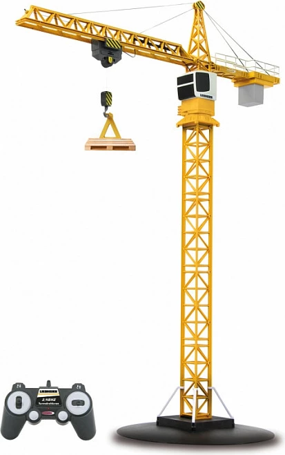 Vinç kulle me telekomandë Jamara 405109, 1:20, 2.4 GHz, 100 cm, i verdhë