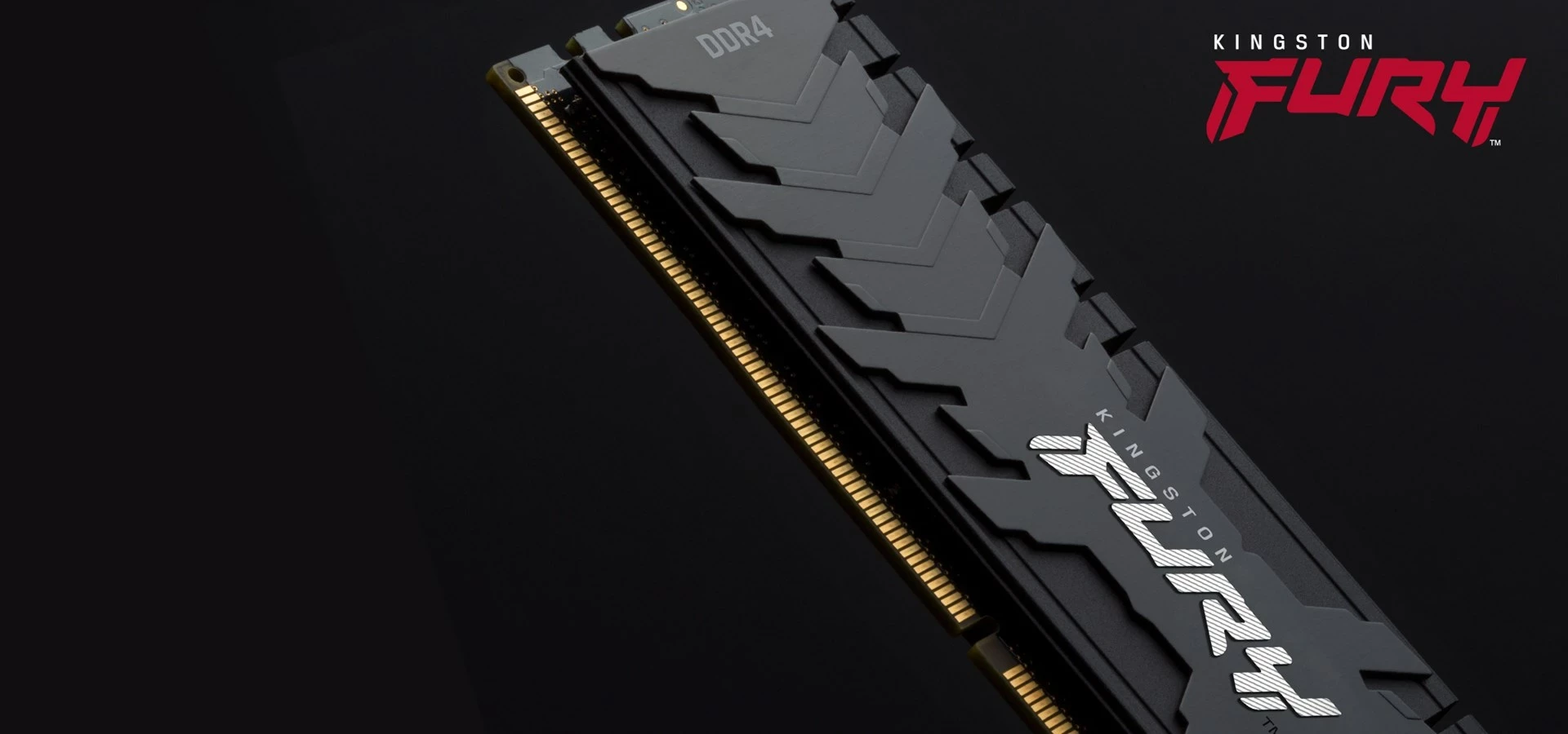 RAM Memorje Kingston FURY Renegade 16GB DDR4 3200MT/s, e zezë