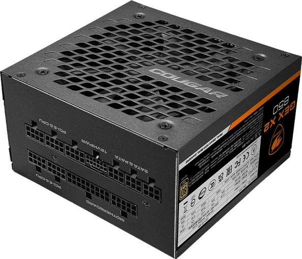 Furnizues rryme (PSU) COUGAR GEXX2 1000 1000W, 80 Plus Gold, fully modular, PCIe 5.0 (12VHPWR), zi