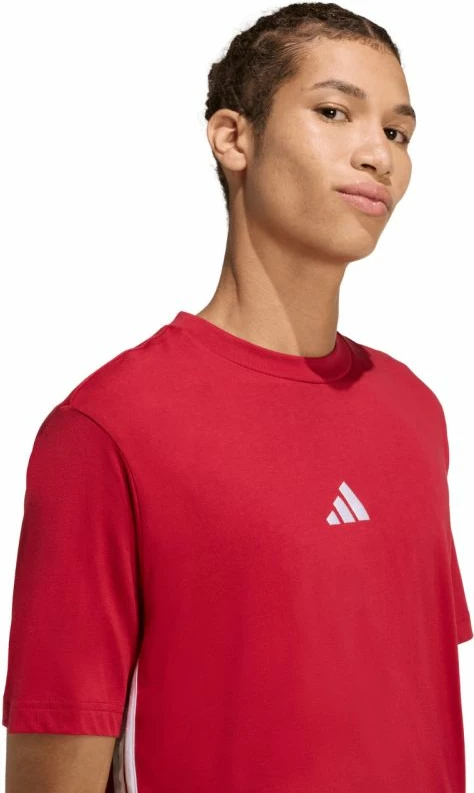 Maicë për meshkuj adidas Essentials 3-Stripes KD4865, e kuqe