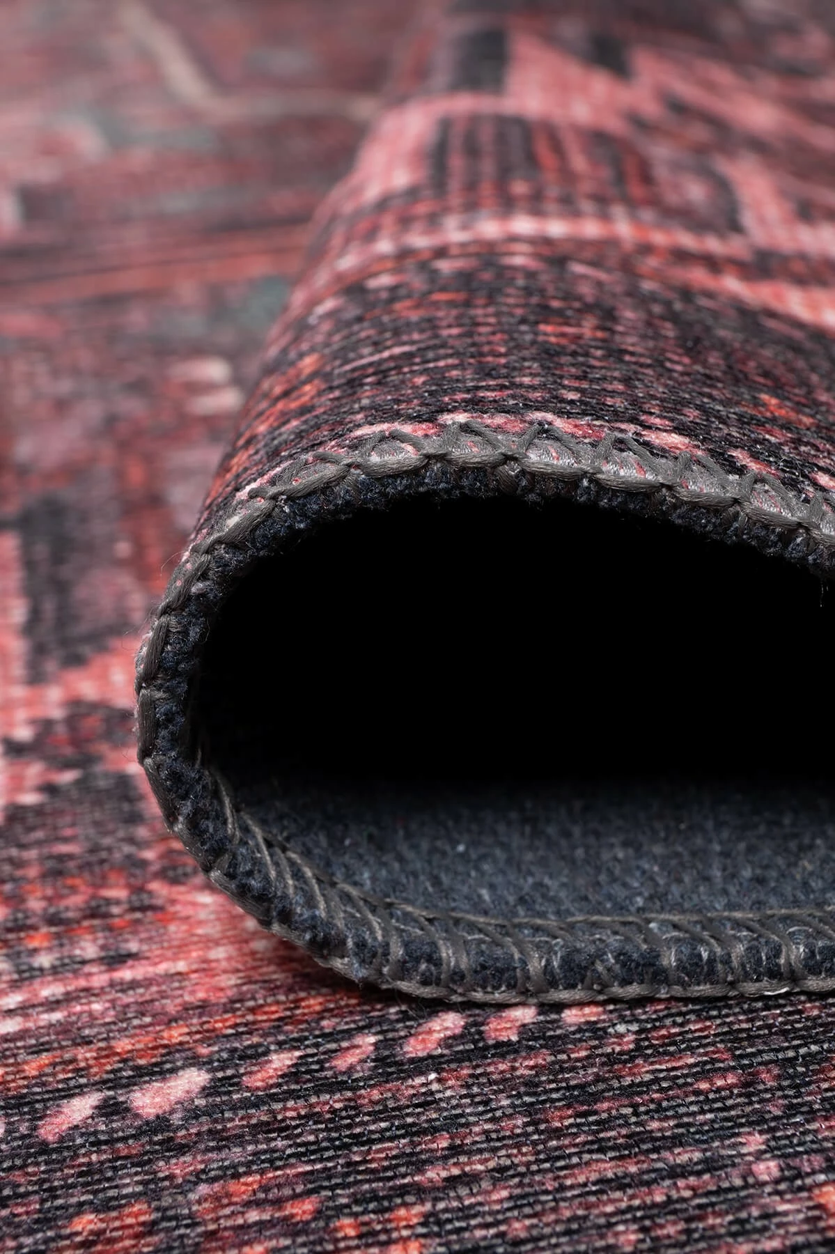 Qilim burgundy (210x310), Conceptum Hypnose, Folk Chenille, BA 25