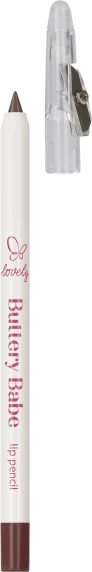 Laps për buzë Lovely Buttery Babe Lip Contour Pencil 4 për femra, 1 art
