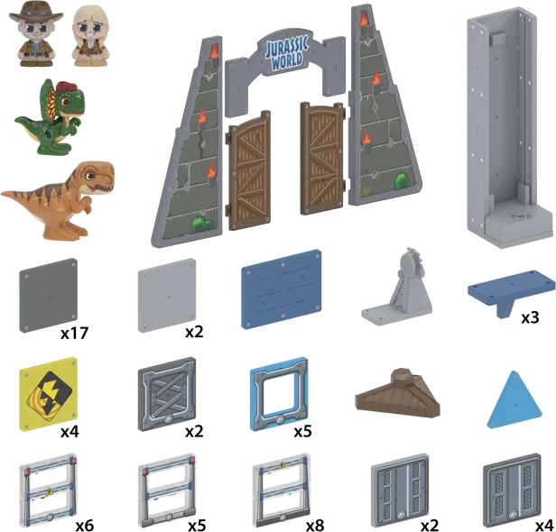 Tile Town Jurassic World Gate Escape
