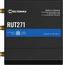 Router 5G Teltonika RUT271, 1x SIM, Wi-Fi, 2x Fast Ethernet, DIN-rail/Mur, i zi