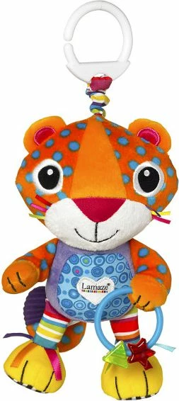 Lodër varëse bebe Tomy Lamaze Happy Leopard Leo LC27563, shumëngjyrëshe