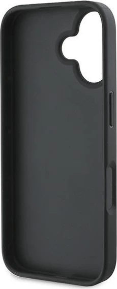 Mbështjellës Guess 4G Bottom Stripe për iPhone 16, Gri