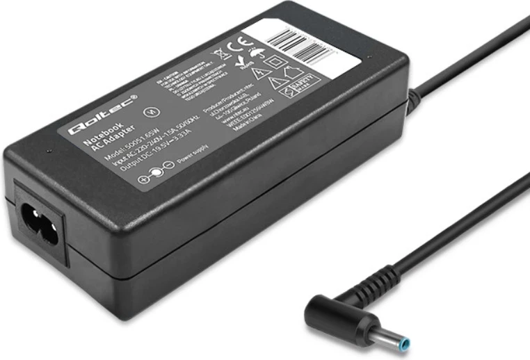 Karikues për laptop Qoltec 50051.65W.HP