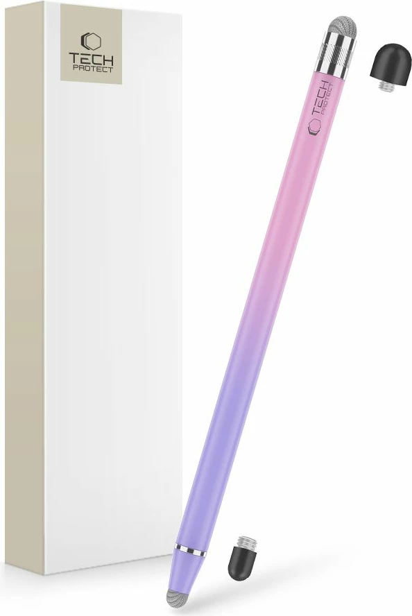 Stylus Tech-Protect USP100 për tabletë dhe smartphone, 4 maja, Vjollcë