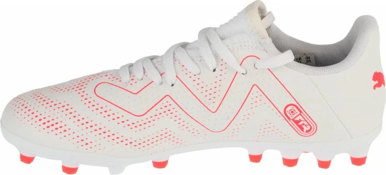 Atlete futbolli për fëmijë Puma, të bardha