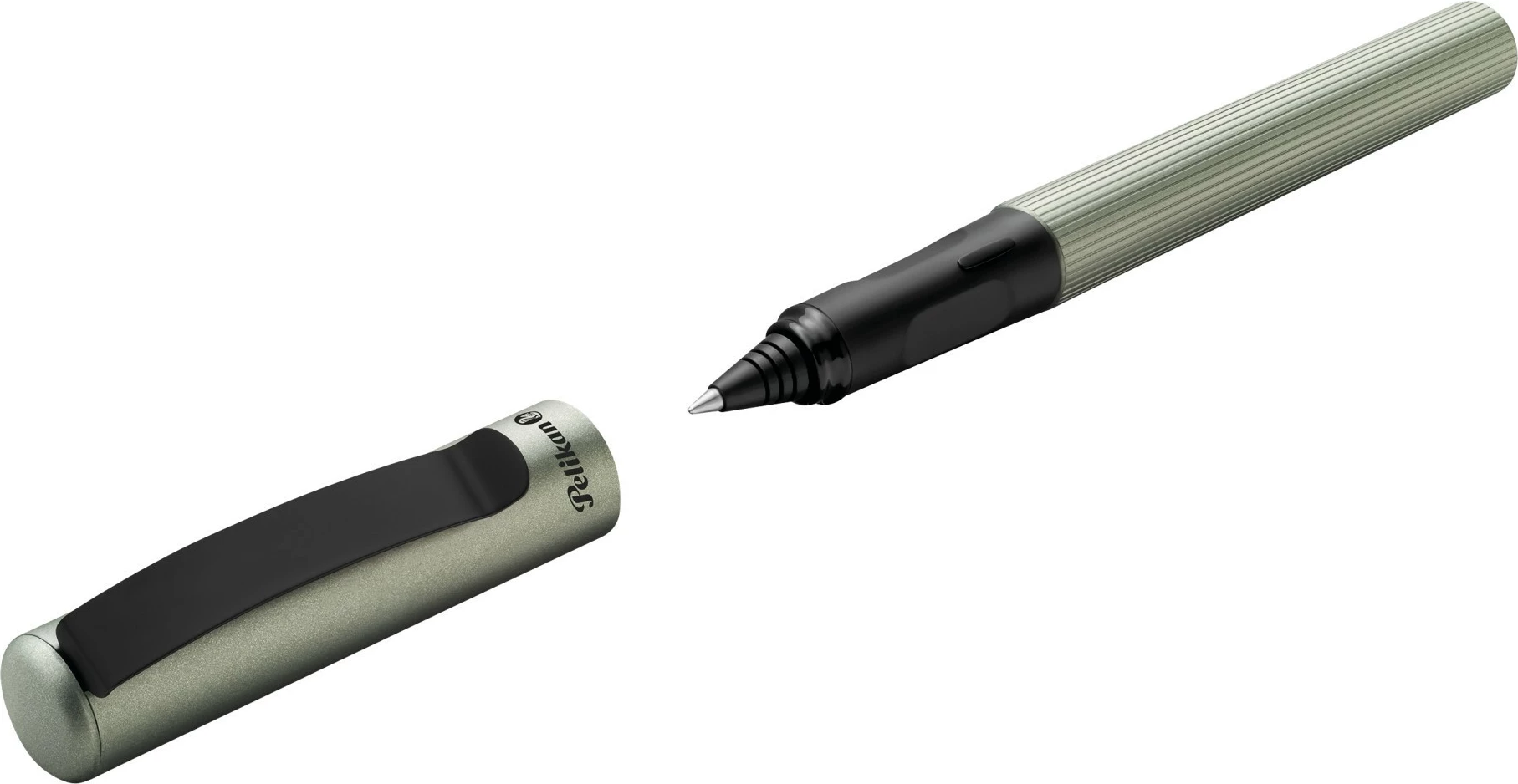 Stilolaps Pelikan Pina Colada Edition, 0.7mm, i hollë, ngjyrë olive, shkruan blu