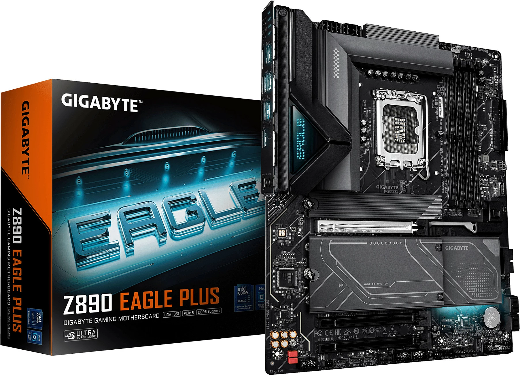 Pllakë amë Gigabyte Z890 EAGLE PLUS, LGA1851, DisplayPort, e zezë