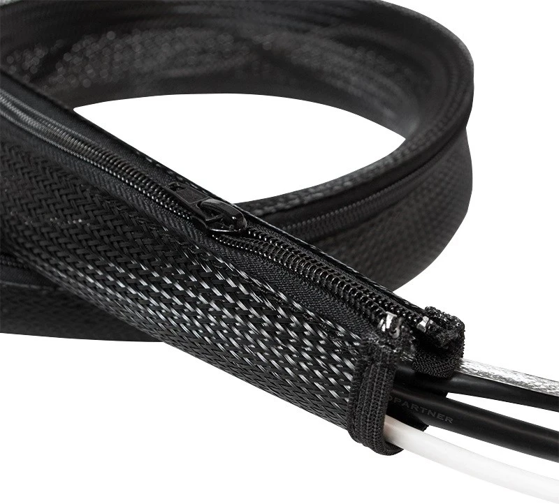 Grillë fleksibël LogiLink, 1.0m x 50mm, e zezë