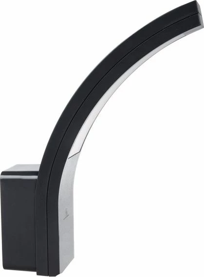 Aplikë muri LED Maclean MCE343 10W 800 lm IP54 4000K, e zezë