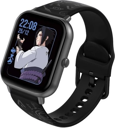 Smartwatch abyx Fit Touch 3 Sasuke Uchiwa, 1.83", IP67, Bluetooth 5.1, zi