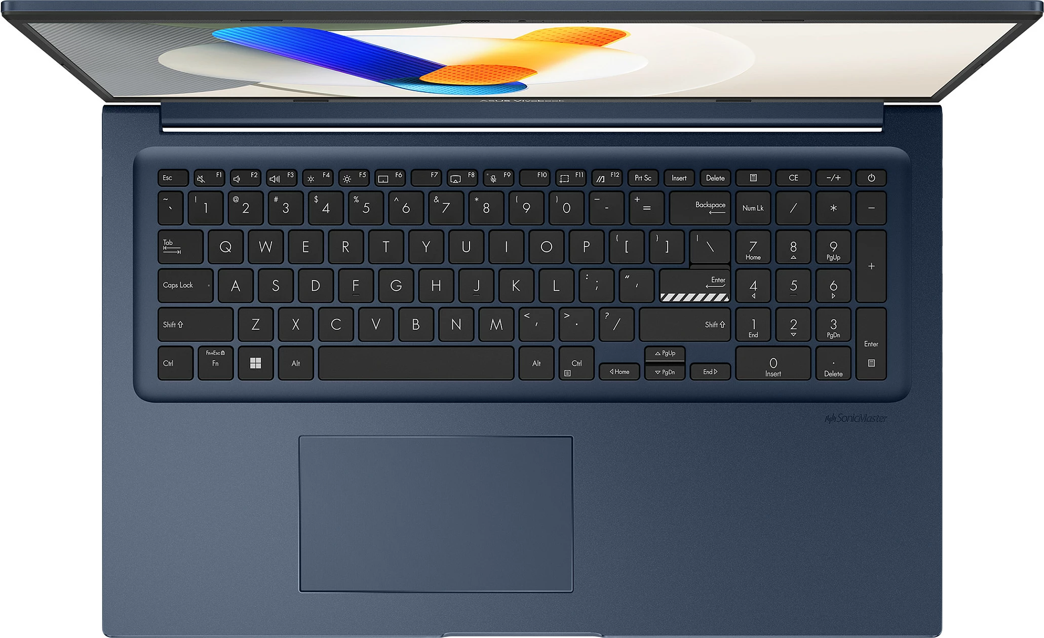 Laptop ASUS Vivobook 17 X1704VA-AU1237W, Core 5 120U, 16GB RAM Memorje, 512GB SSD, 17.3" FHD, Windows 11 Home, Quiet Blue