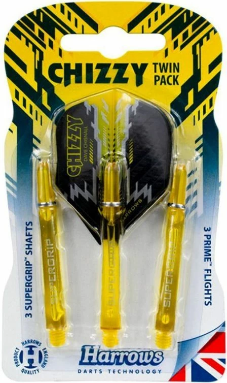 Aksesorë darts Harrows, të verdha