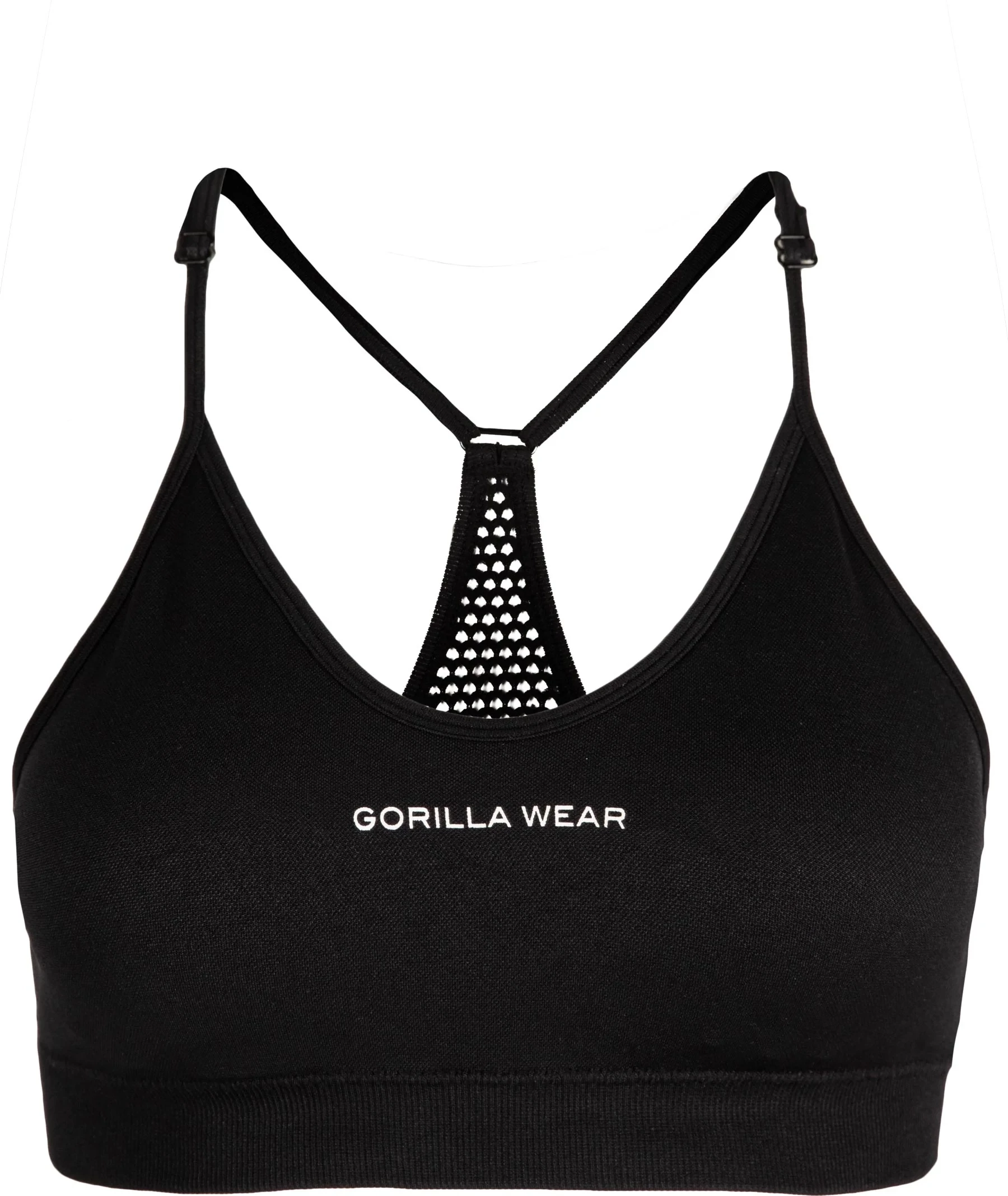 Quincy Seamless Sports Bra - Black [Madhësia: M/L]