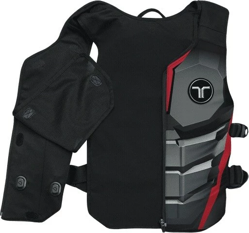 Jelek haptik bHaptics TactSuit Air Onyx, për Playstation 5, i zi