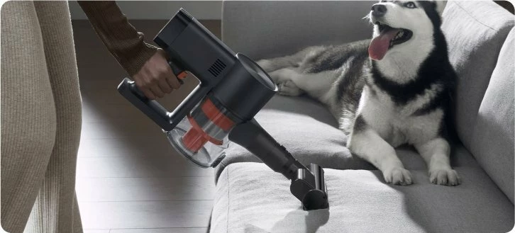 Fshesë me korrent vertikale Xiaomi G20 Max, 180 AW, 25.2 V, 0.6 L, pa thasë, me bateri, Graphite, me 4+1 aksesorë