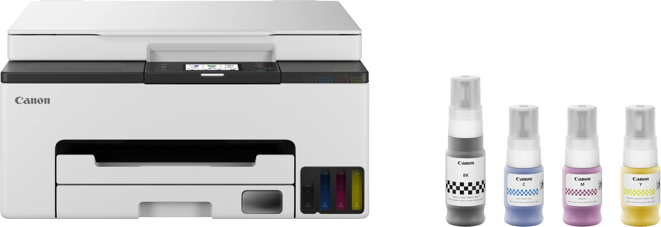 Printer Canon MAXIFY GX1050, Inkjet, Colour printing, 600 x 1200 DPI, Colour copying, A4, Black, White