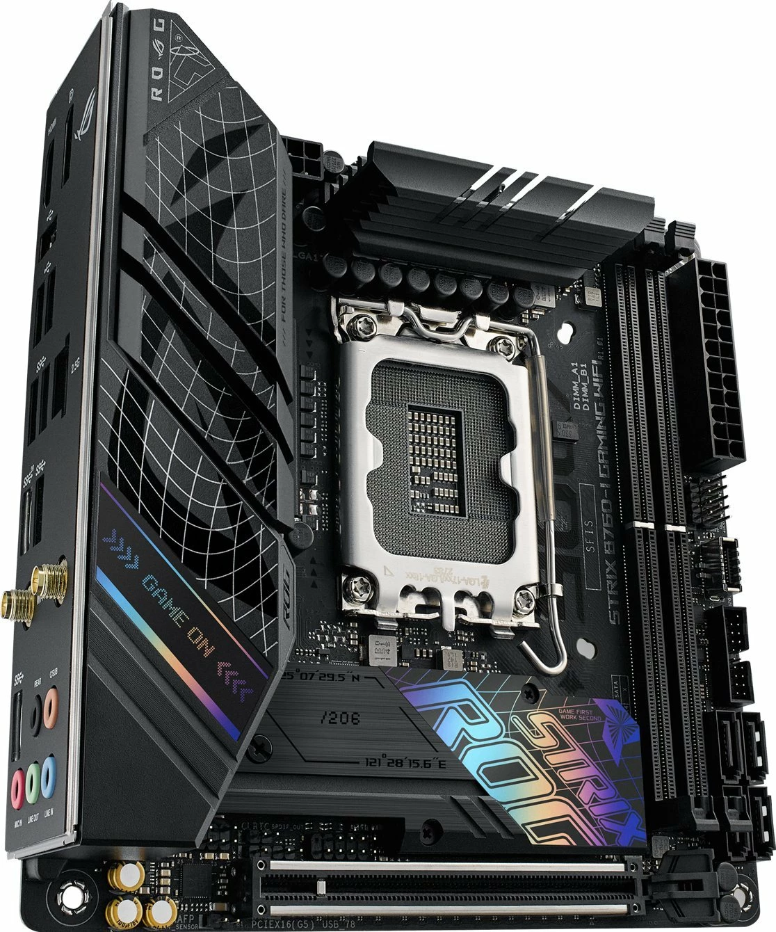 Pllakë amë Asus ROG STRIX B760-I Gaming WiFi Mini-ITX