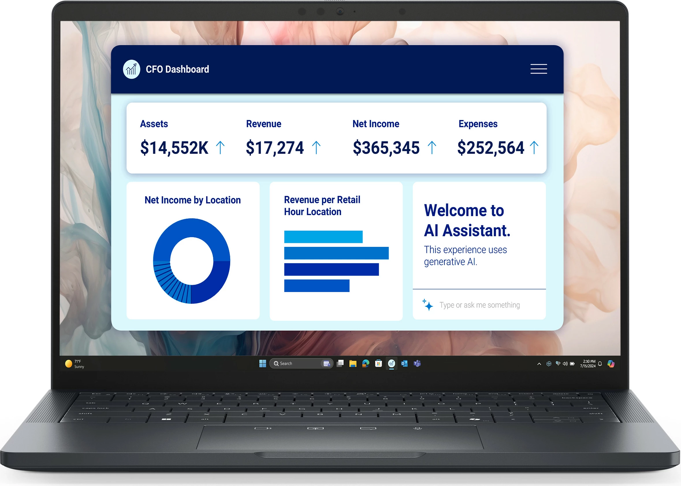 Laptop Dell Pro 13 Premium PA13250, CU7 268V, 32GB RAM Memorje, 512GB SSD, 13.3" Touch, Windows 11 Pro