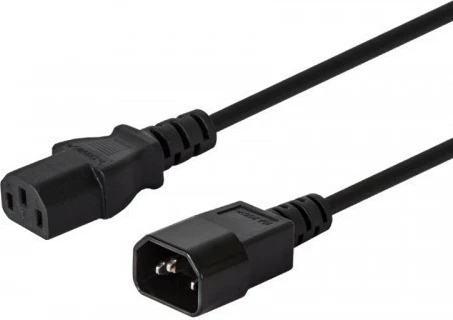 Kabllo zgjatuese energjie Savio CL-99, 1.2m, 10 copë, e zezë