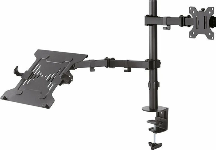 Mbajtëse tavoline për monitor dhe laptop Neomounts FPMA-D550NOTEBOOK, e zezë