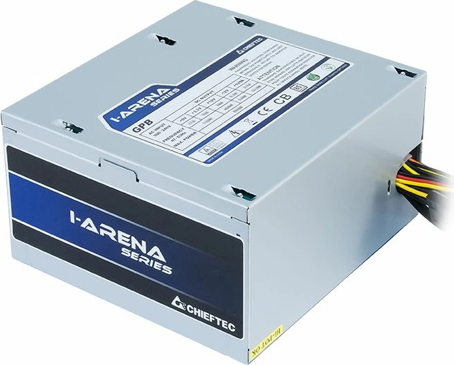 Furnizues rryme (PSU) Chieftec iArena GPB-500S 500W ATX, 120mm fan, jo-modular, argjendtë
