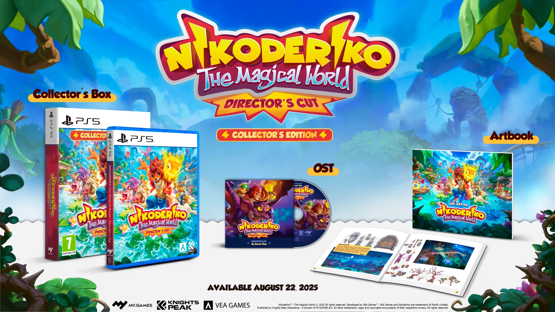 Lojë PS5 My.Games Nikoderiko: The Magical World Director’s Cut, Collector’s Edition (PEGI 7)
