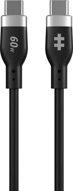 Kabllo USB-C Targus 1.5m, silikon, 60W, e zezë