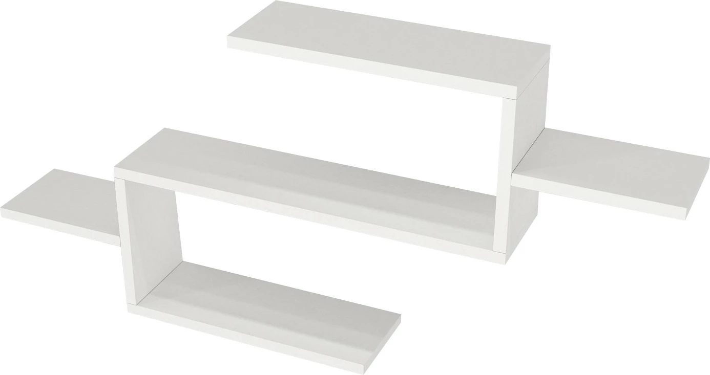 Raft librash Hanah Home, Twist, i bardhë