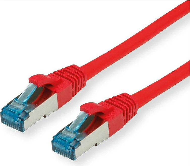 Kabllo rrjeti VALUE Cat6A S/FTP RJ45, 0.15 m, e kuqe