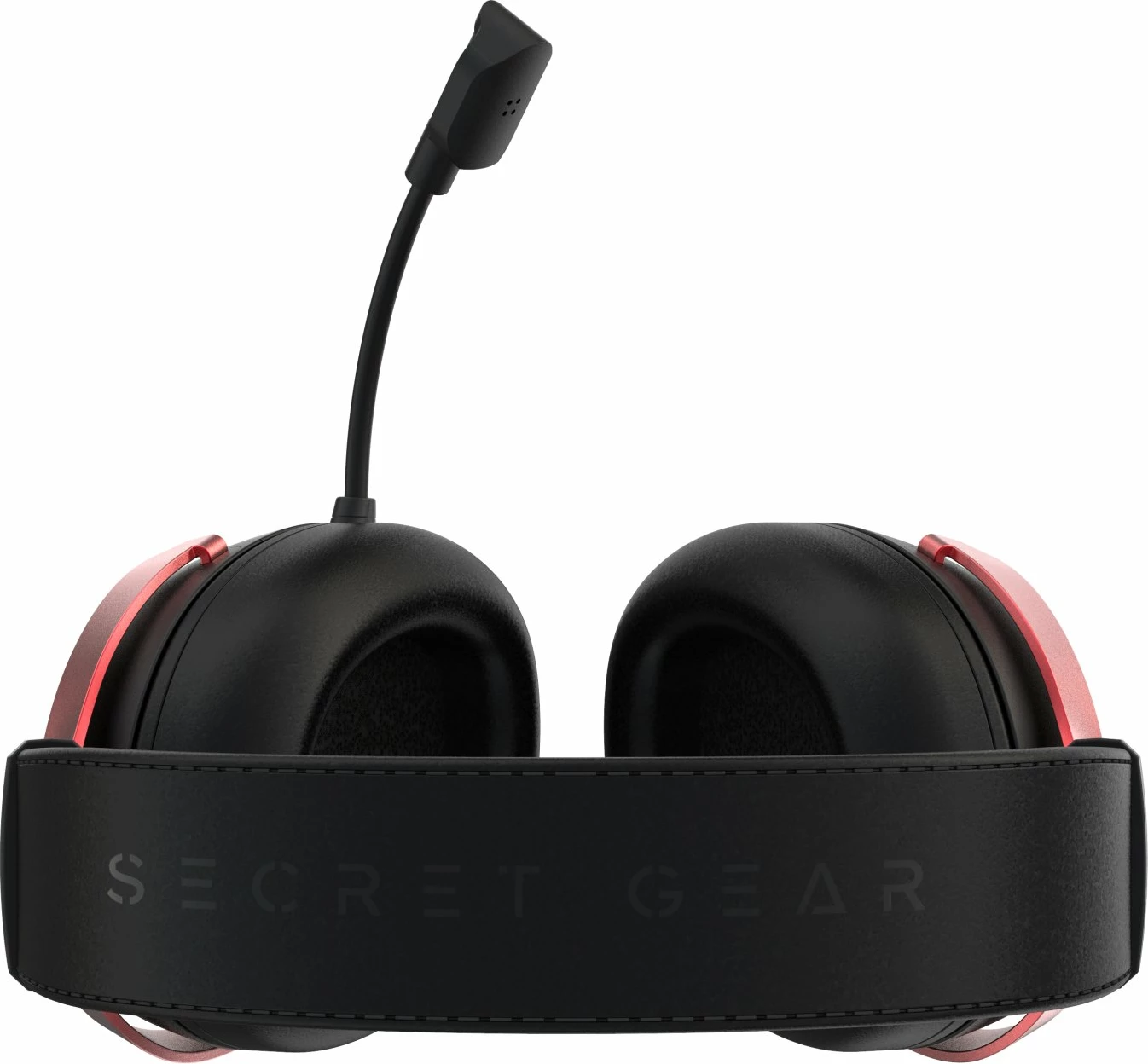 Kufje gaming Secret Gear SX1 7.1 wireless (2.4GHz/Bluetooth) + USB-C, mikrofon i shkëputshëm, Black/Red, set me transmitter 2.4G
