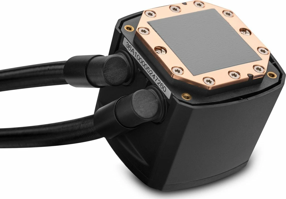 Ftohës uji AIO EK Water Blocks EK-Nucleus AIO CR360 Dark, radiator 360mm, 3x120mm PWM, pa RGB, i zi