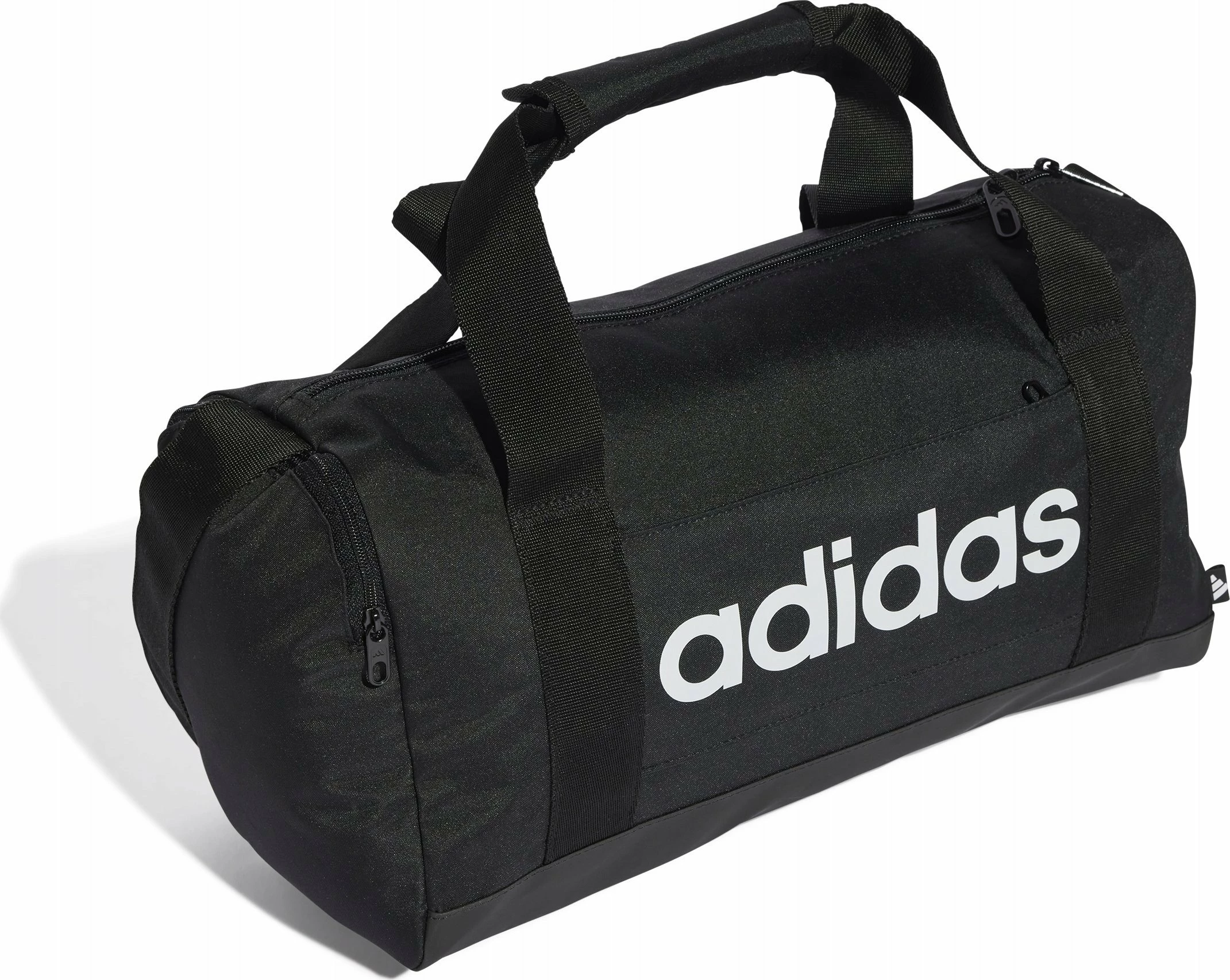 Çantë sportive Adidas Linear Duffel XS JE8347 12.5L, e zezë