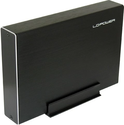 Kasë e jashtme LC-Power LC-35U3-Becrux-C1, 3.5", USB Type-C, e zezë