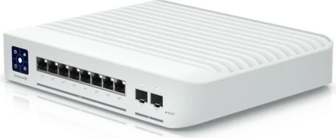 Switch Ubiquiti UniFi Enterprise 8 PoE, Managed, L3, 2.5G Ethernet, Stainless steel