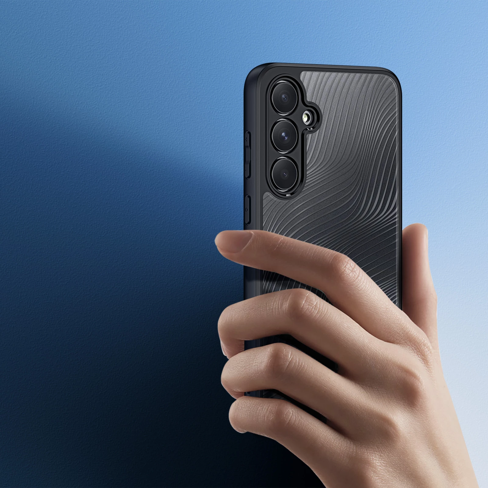 Mbështjellës Dux Ducis Aimo për Samsung Galaxy A35 5G, e zezë