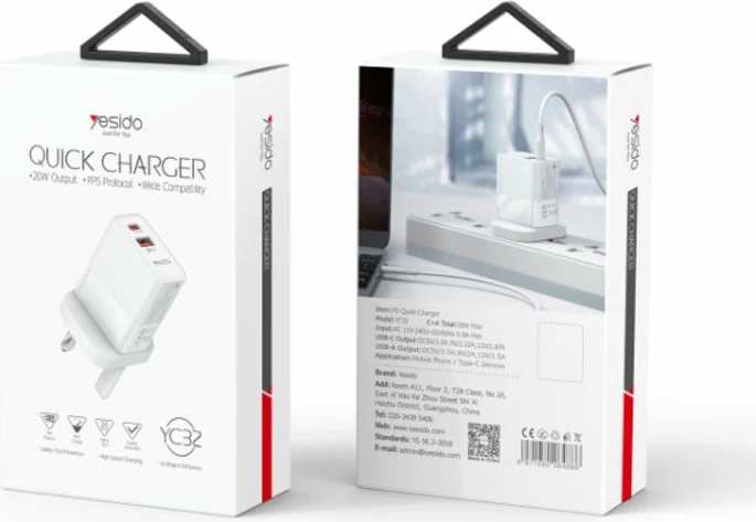 Mbushes Telefoni 230v Usb&amp;type-c 20w