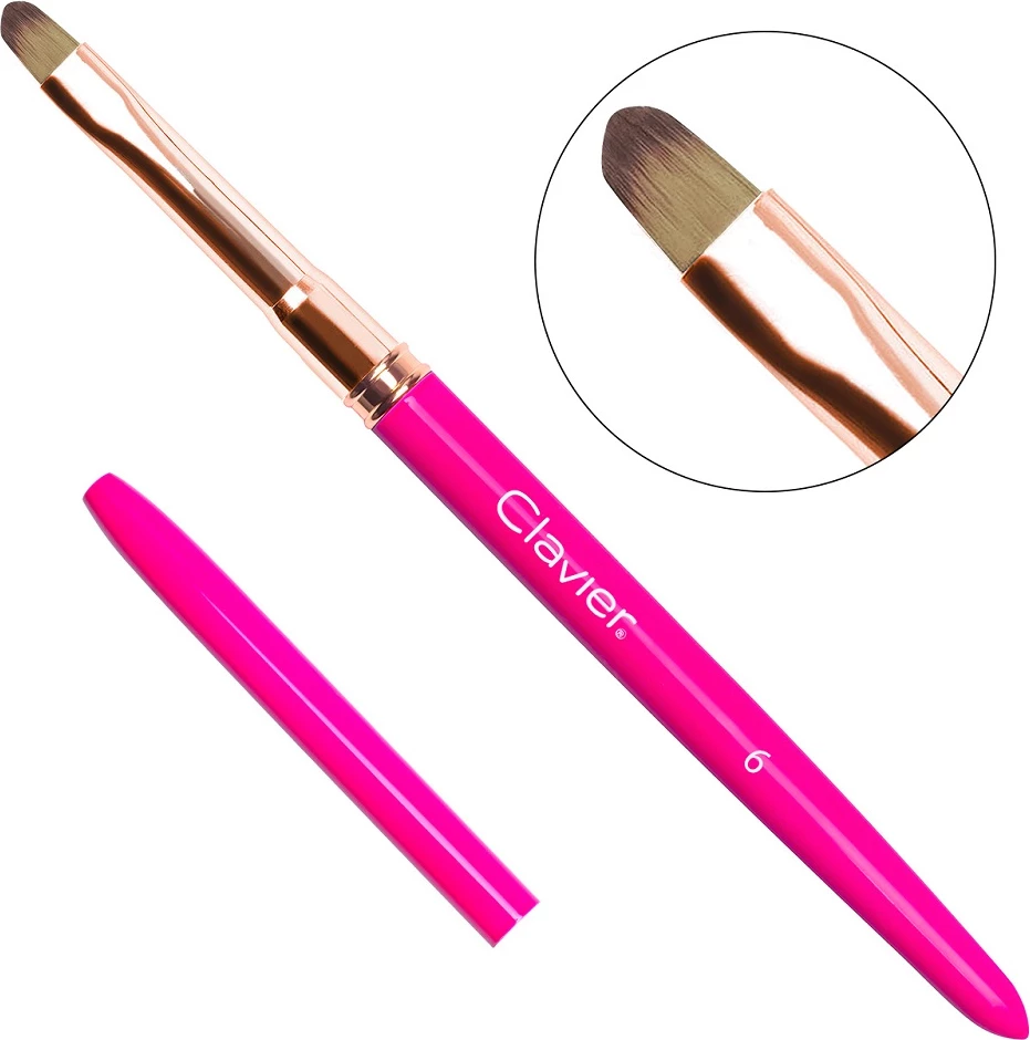 Furçë për xhel Clavier Magenta 6mm #4 për femra 1 copë