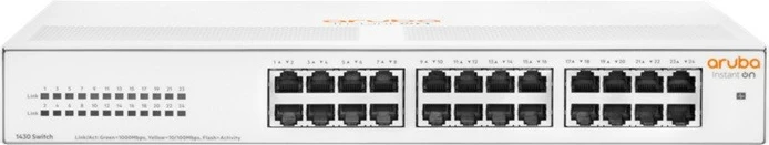 Switch Aruba Instant On 1430, 24 porte Gigabit, Hewlett Packard Enterprise R8R49A, i bardhë