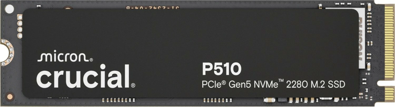 SSD Crucial P510, 2TB, M.2 NVMe Gen5 2280, 10000/8700 MB/s