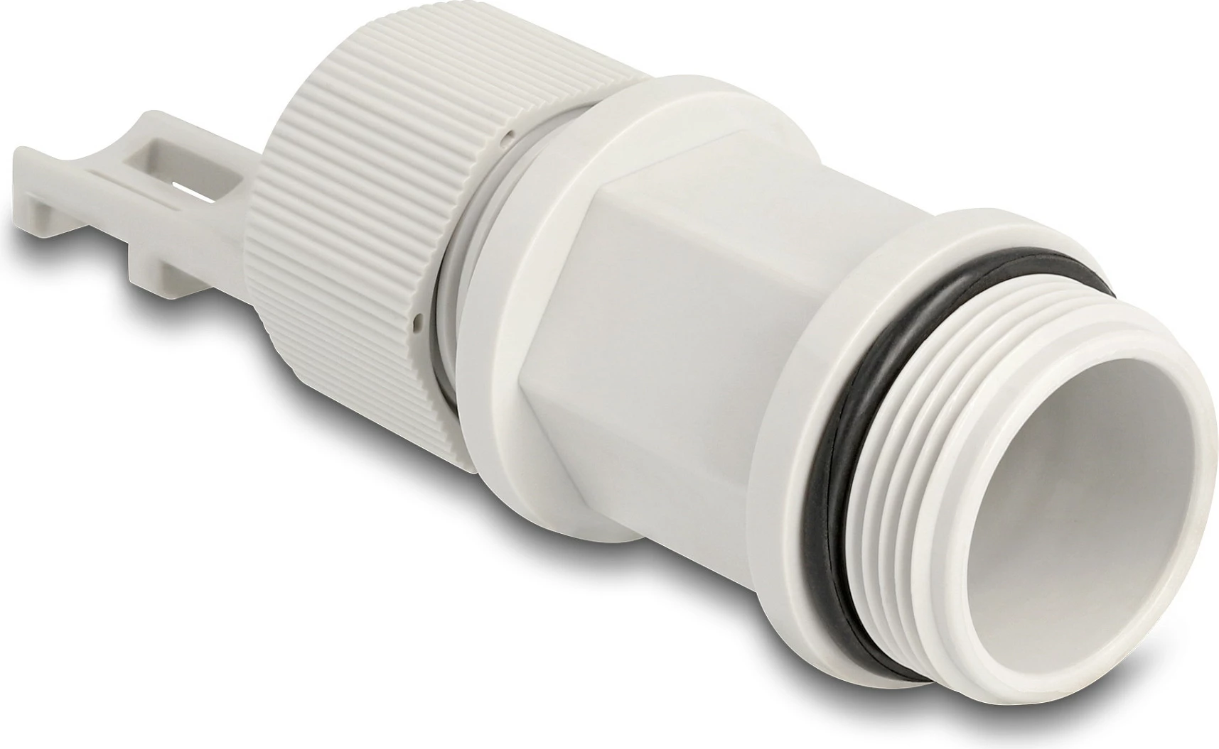 Kabelgland DeLOCK M28 x 1.5, IP68, për kabllo 6-9 mm, gri