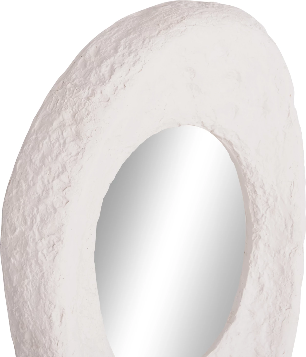 Pasqyrë muri RIFFE, fibër-cement, e bardhë, 60x13x85cm