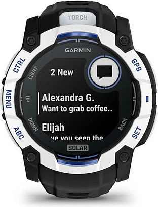 Smartwatch Garmin Instinct, 1.1" MIP touchscreen, GPS, 0.128GB, 45mm, zi/kaltër