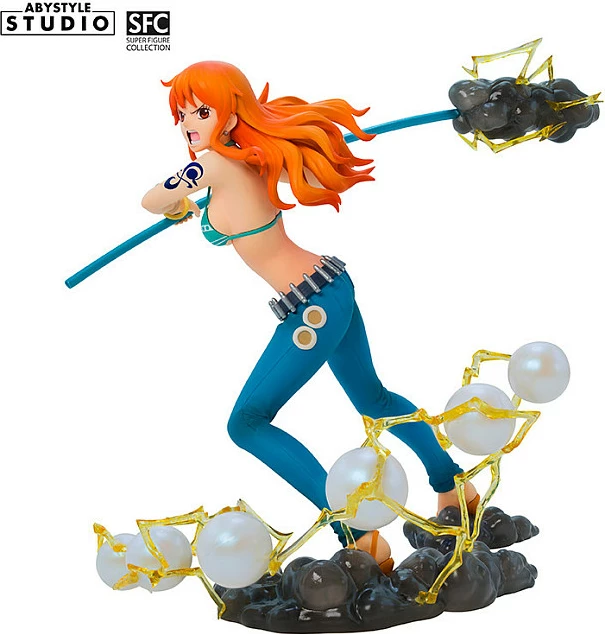 Figurinë Abystyle Studio SFC One Piece Nami, shumëngjyrëshe
