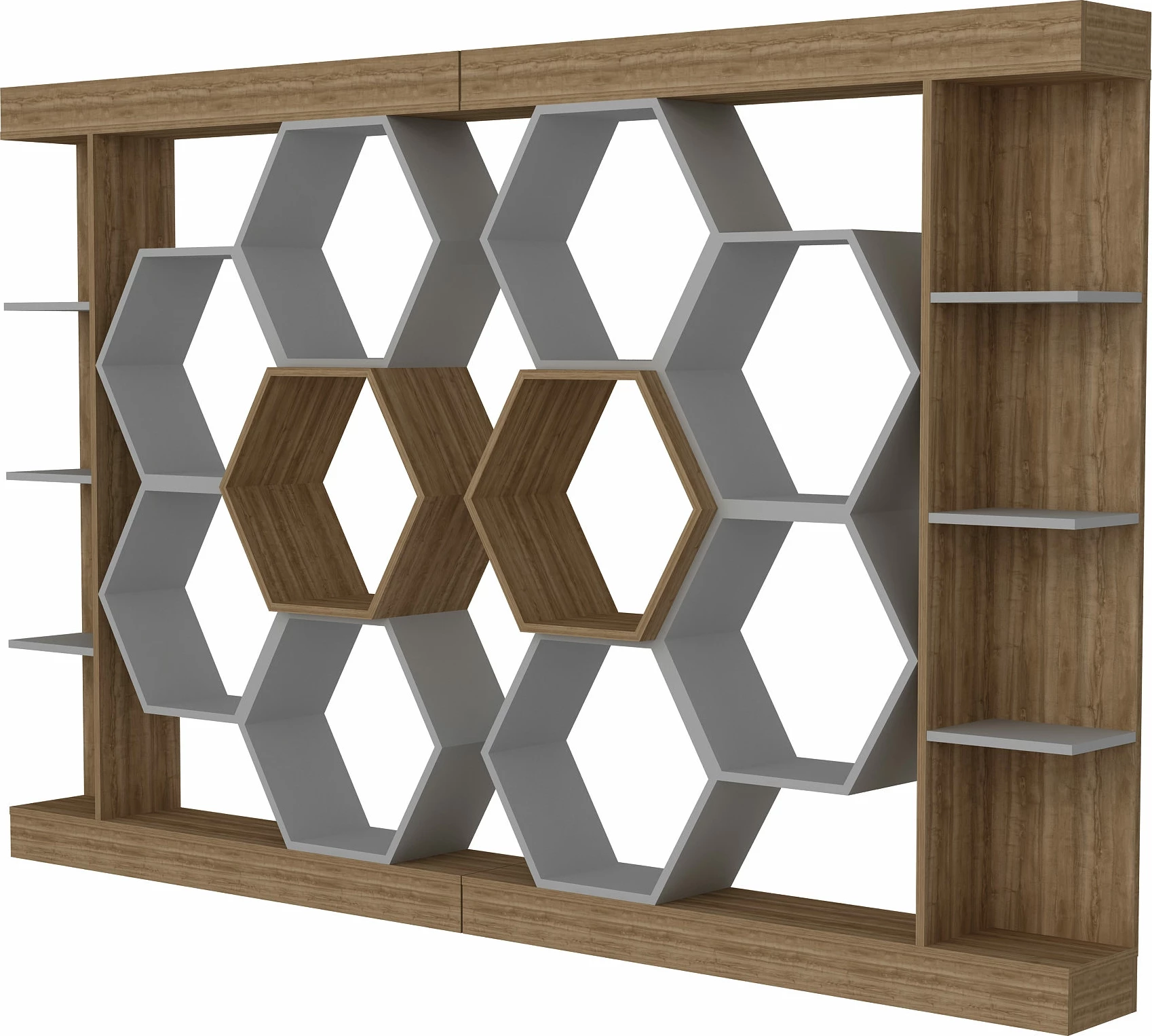 Raft librash Hanah Home, Sueno, bardhë dhe arre