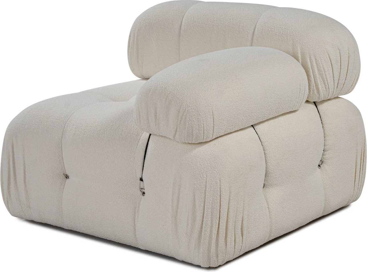 Karrige një vendëshe Bubble, ngjyrë e bardhë, Atelier del Sofa